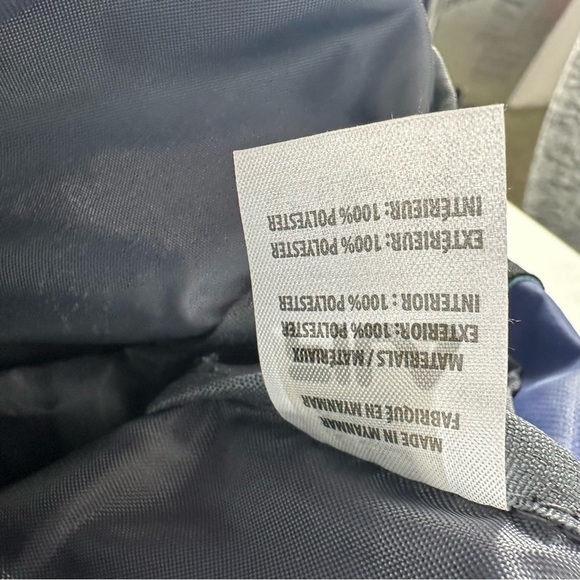 Fila Navy Blue and Pink Floral Backpack - Picture 14 of 16